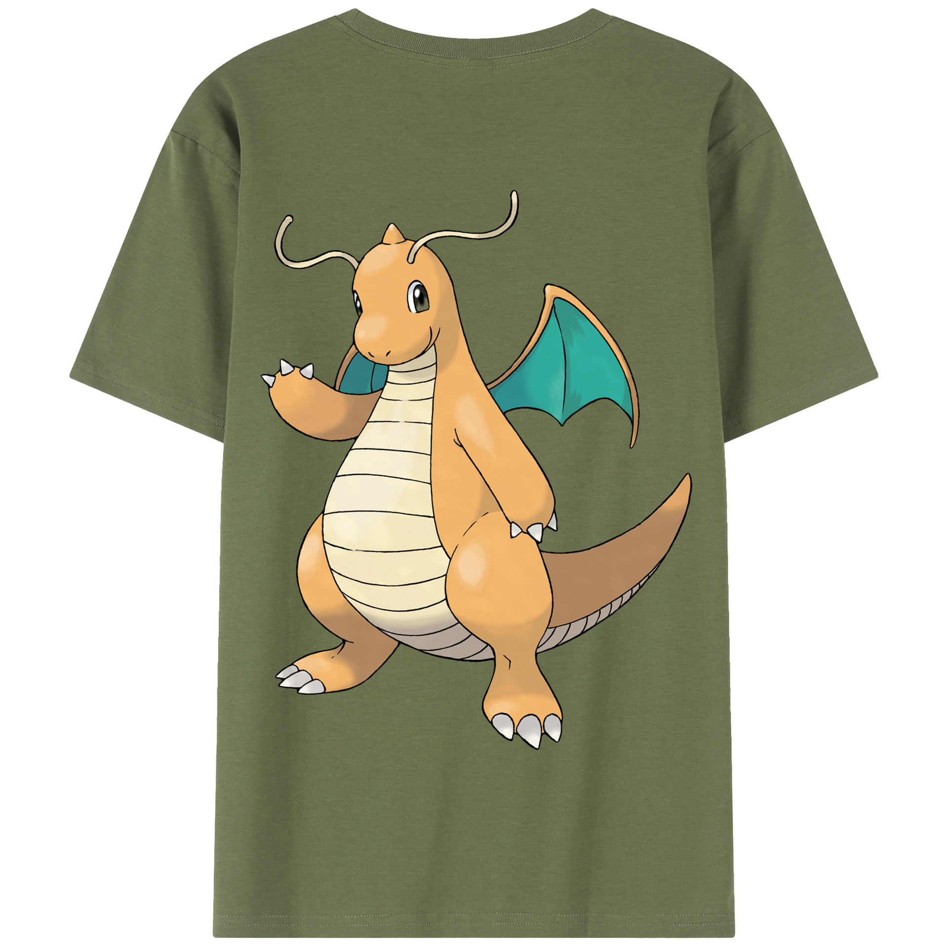 （画像用） ポケットモンスター Pokémon 綿100％半袖Tシャツ（背面プリント）